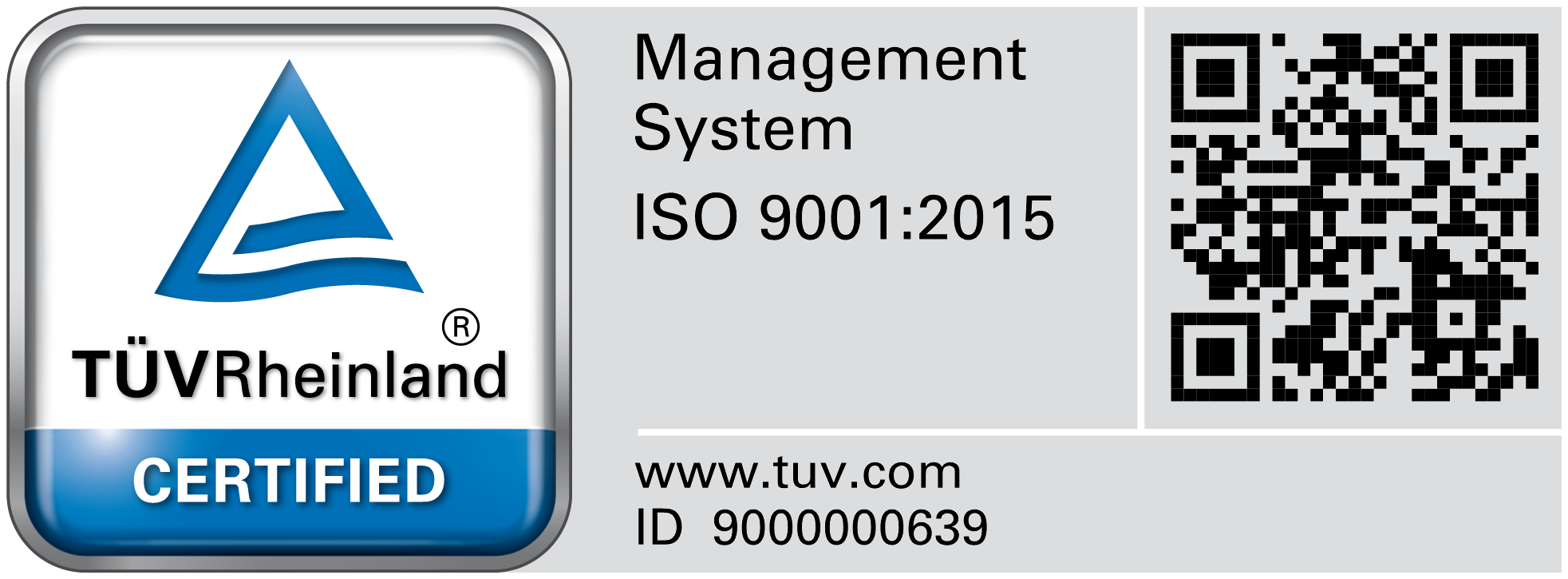 Certificación ISO 9001