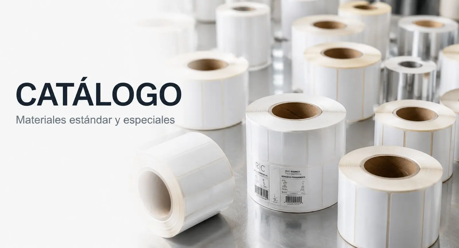Catálogo de materiales estándar y especiales de Red Comercial